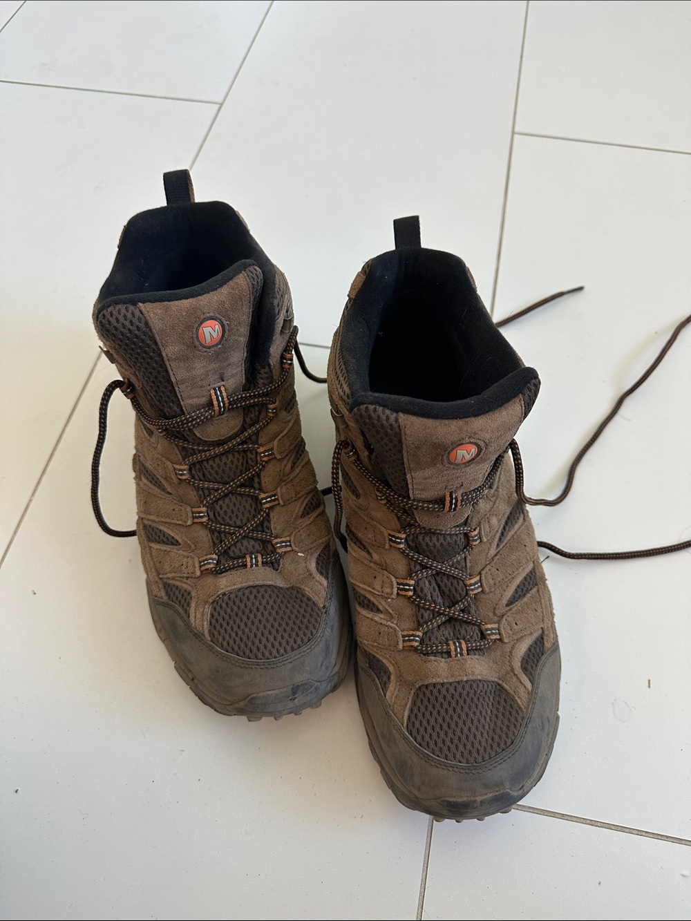 Merrell Men's Brown Outdoor Hiking Boots 11